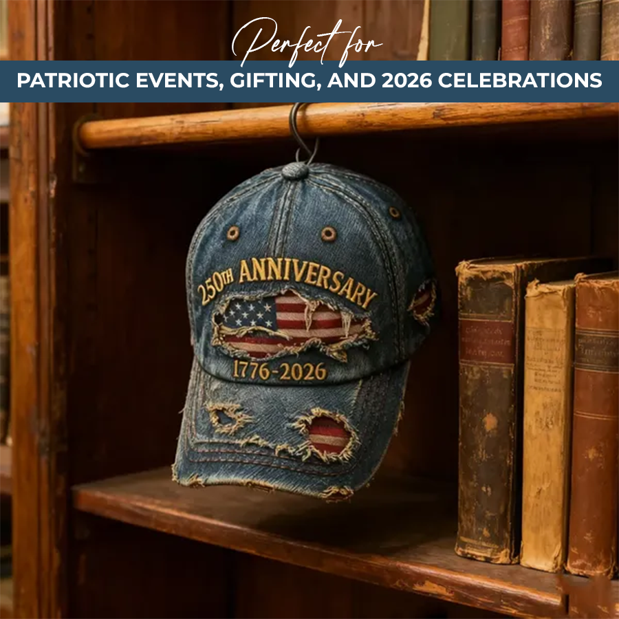 🎉 New Year Sale 50% OFF🎉 US 250th Anniversary Retro Cowboy Cap