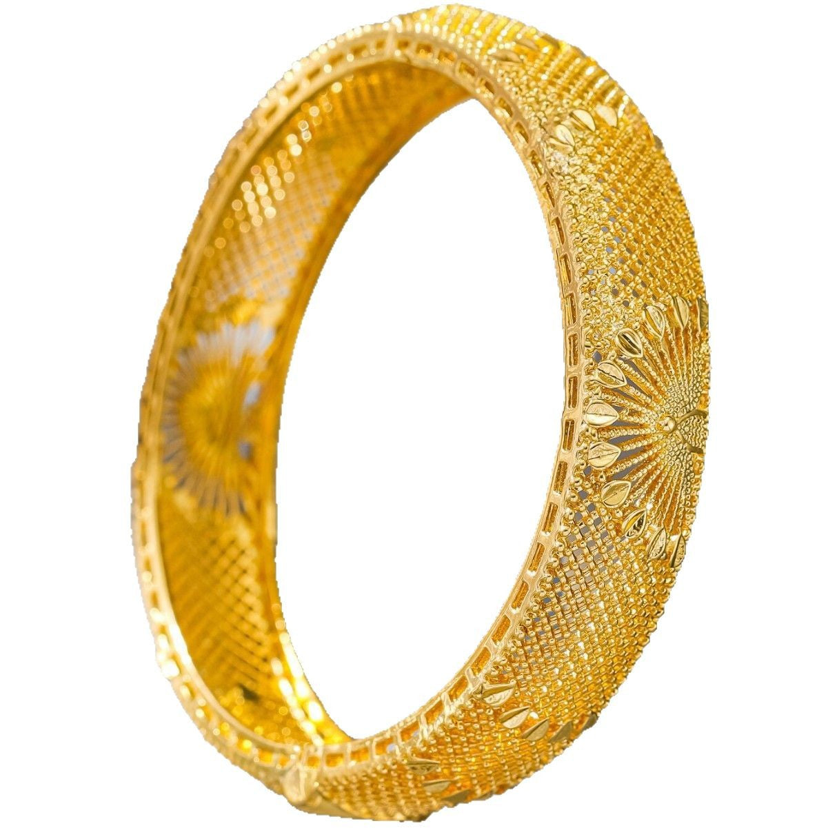 BUY 1 GET 1 FREE Peacock Royal Bracelet High Quality Sand Gold Fashion Open Bracelet