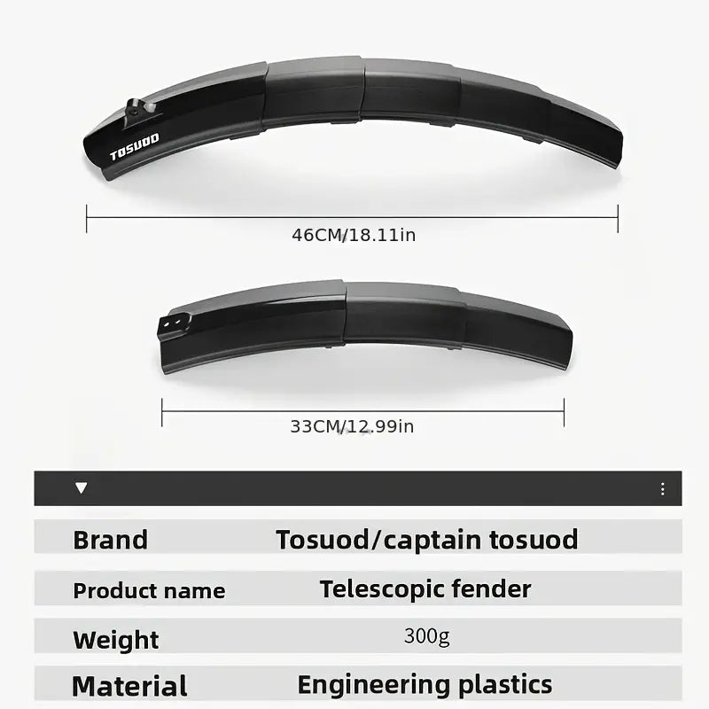 All-Weather Heavy-Duty Bike Fenders – Built for Everyday Riders