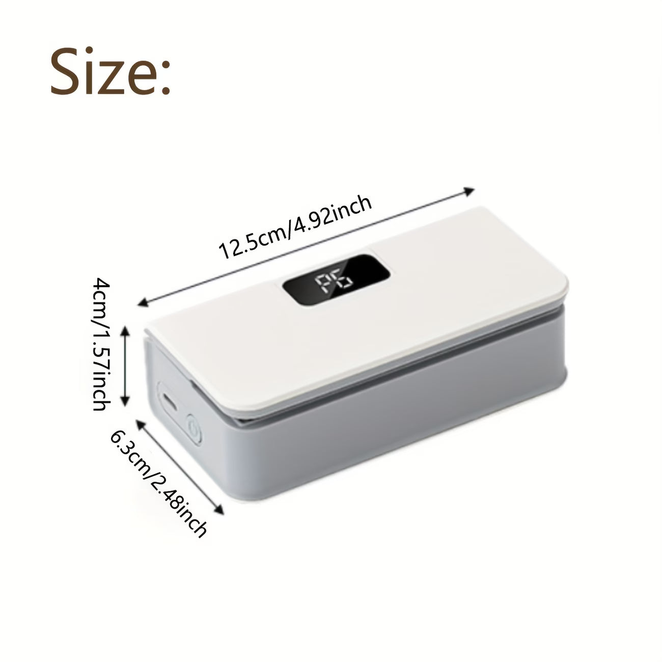 Portable kitchen food bag sealing machine
