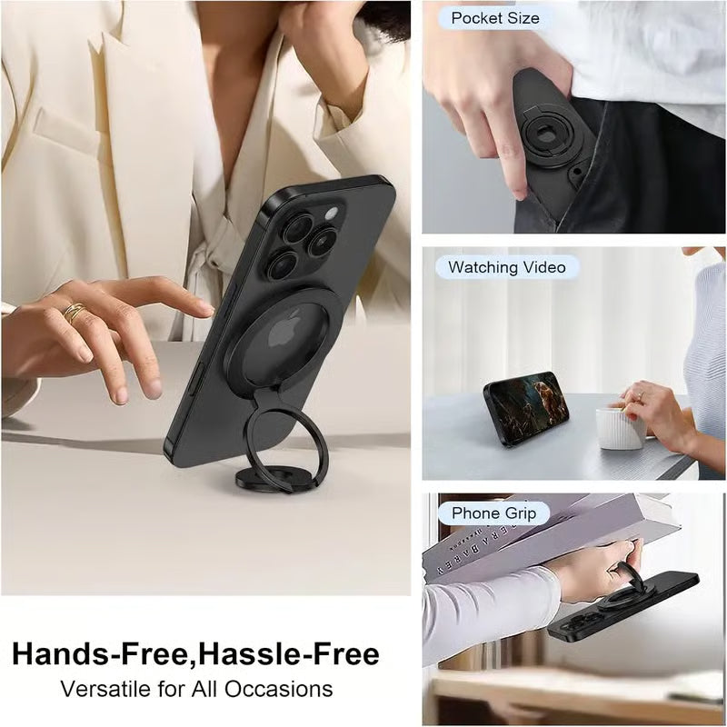 MagFlex 360° Magnetic Stand | Ring Grip & Kickstand | MagSafe 💎| iPhone 13–16