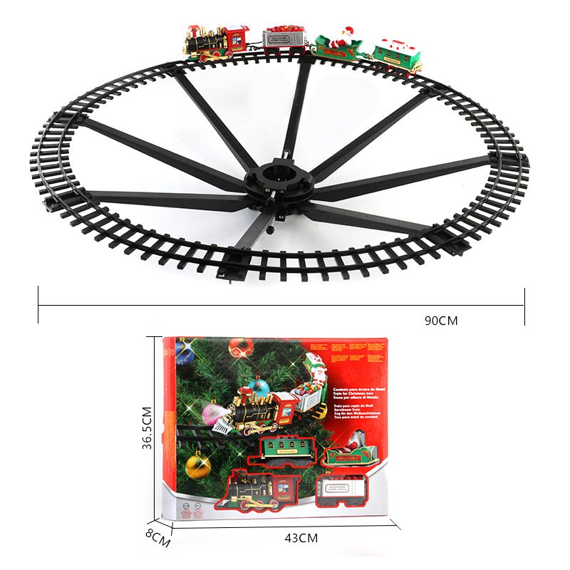 Christmas Tree Suspension Track Electric Train Kit