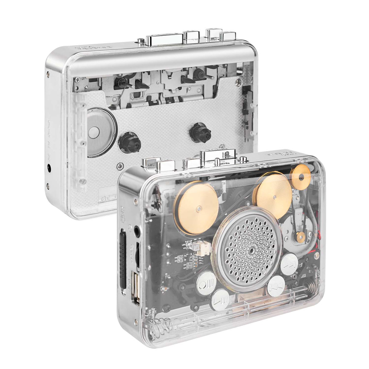 📼 Retro Portable Cassette Player — Bring Old Memories Back with Auto Reverse Playback, Stereo Sound & Tape-to-MP3 Conversion🎵