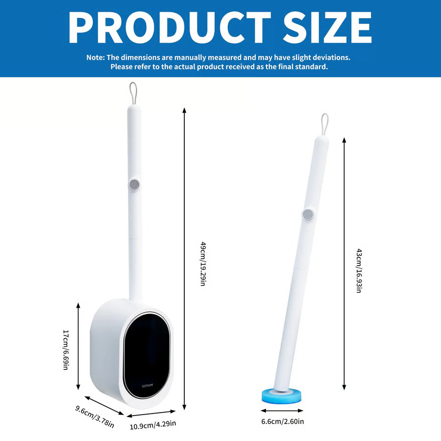 🧼Upgrade Your Toilet Cleaning – Disposable System with 32 Refills