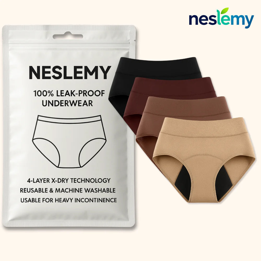🔥2026 New Year Special Offer 70% Off ｜NESLEMY™ Leak-Proof Underwear That Won't Let You Down