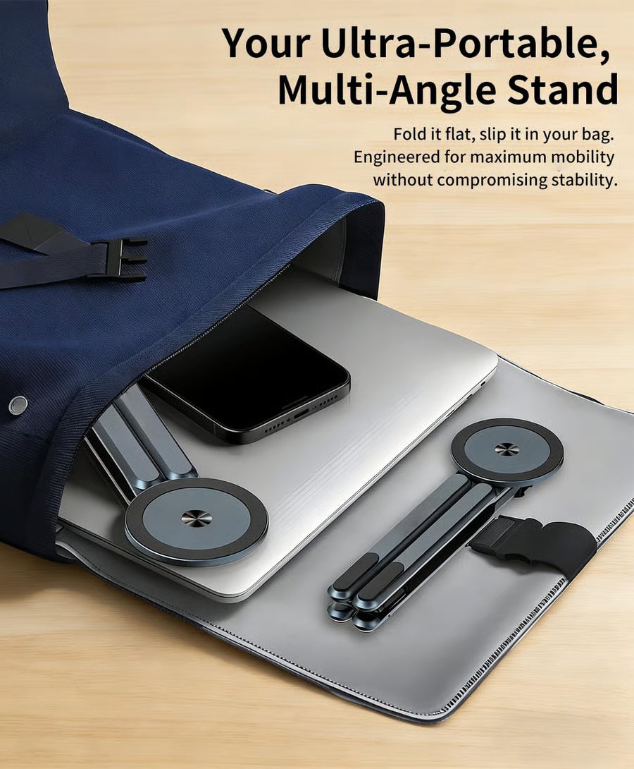 The Ultimate 3-in-1 Magnetic Adjustable Stand
