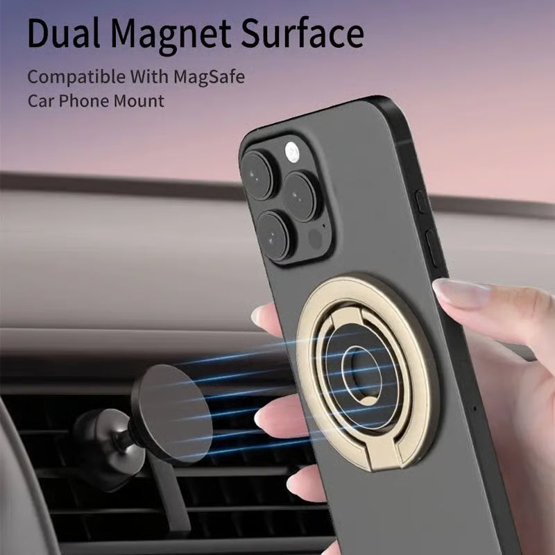 MagFlex 360° Magnetic Stand | Ring Grip & Kickstand | MagSafe 💎| iPhone 13–16