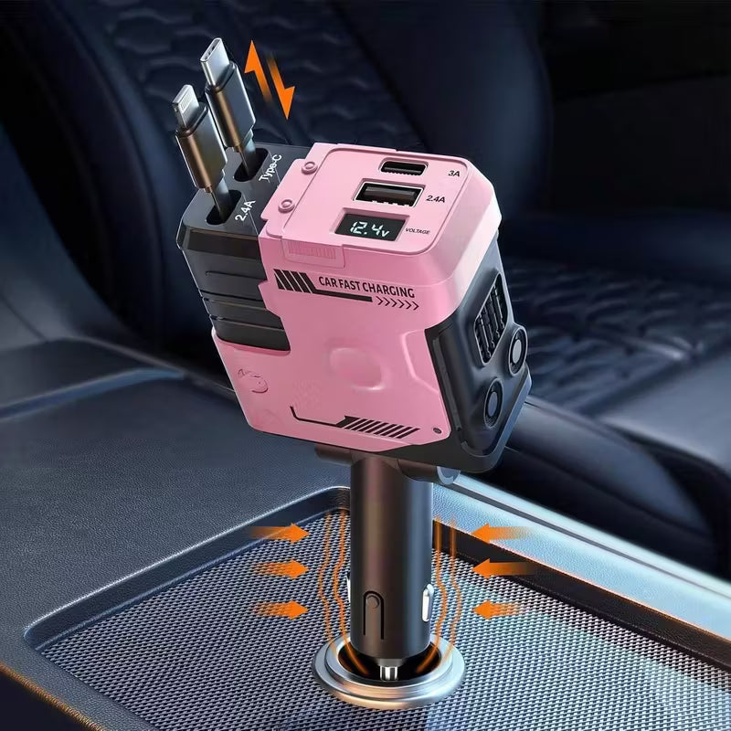 Mecha 66W Fast Charging Car Charger