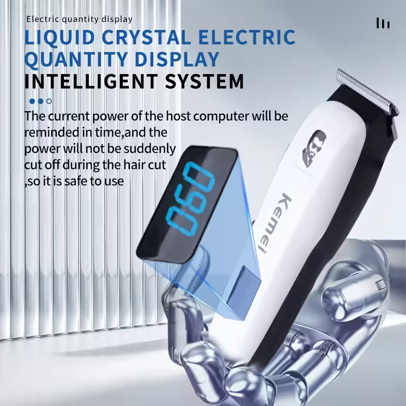 Kemei KM-PG809A Led Usb Adjustable Professional Hair Cutting Machine