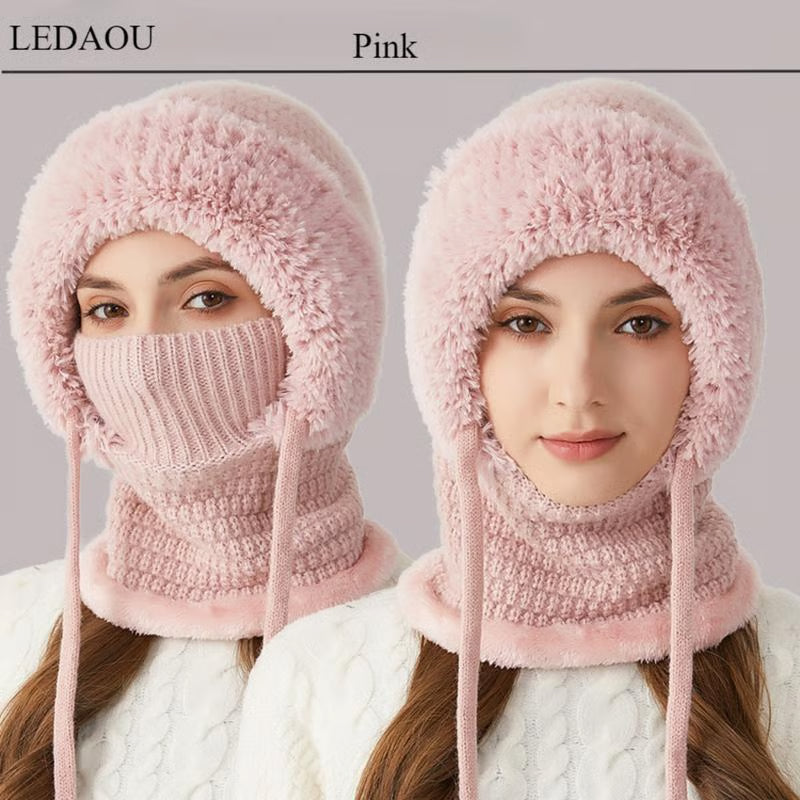 3-in-1 Beanie Hat for Women – Warm, Stylish & Versatile