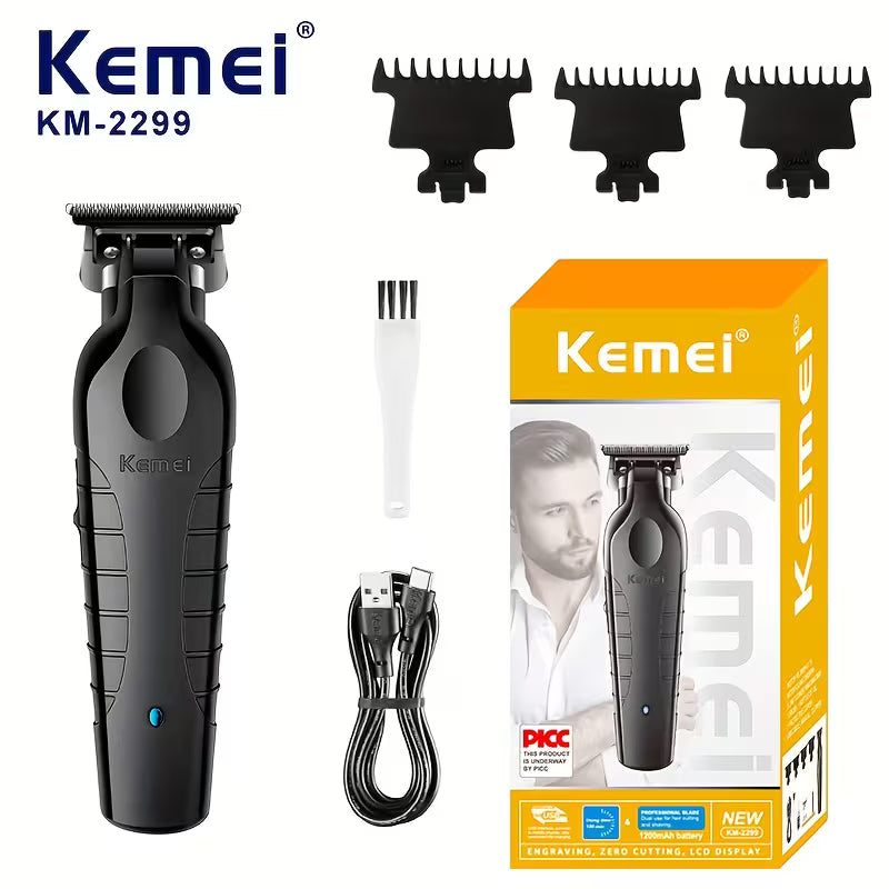 Kemei KM-2299 1200mAh USB Fast Charging Hair Clipper