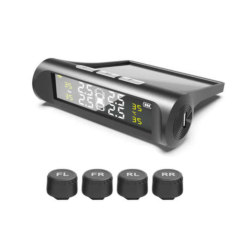 Smart Solar Wireless TPMS – Monitor Tire Health in Real Time