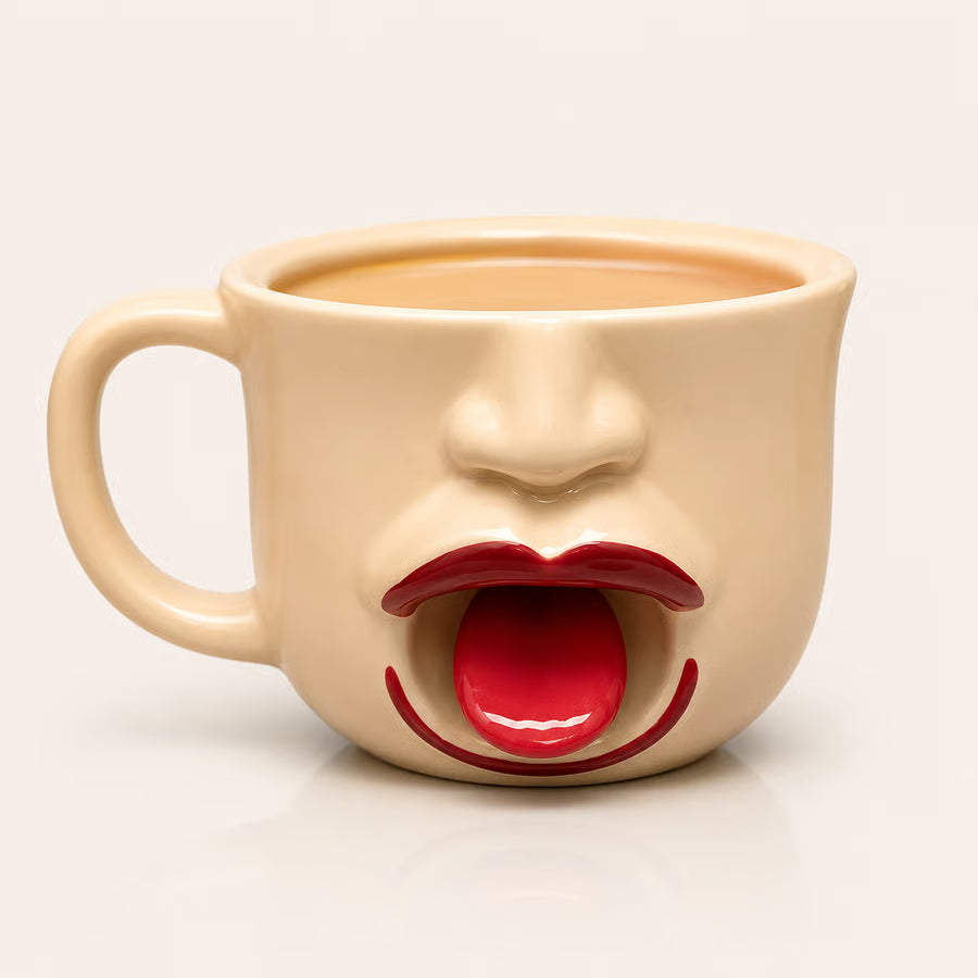 Quirky 3D Tongue Mug