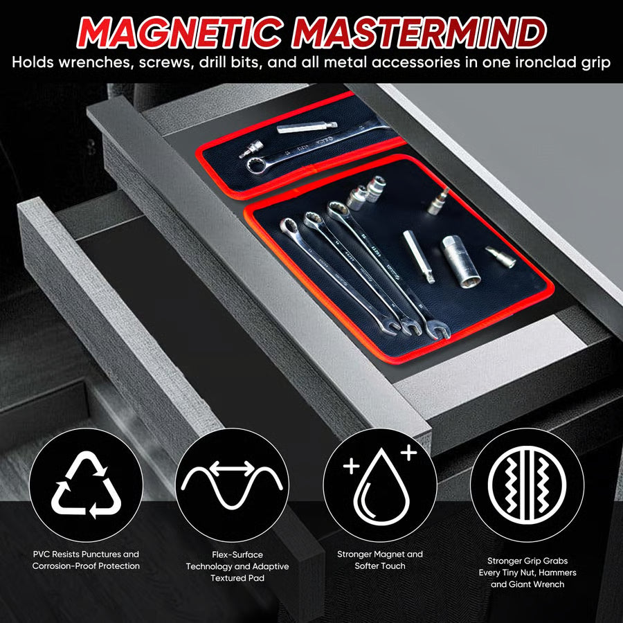 🧲 Magnetic Parts Holder Mat for Mechanics & DIY Projects