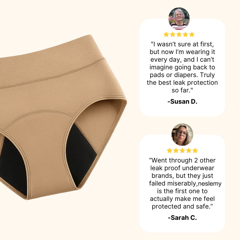 🔥2026 New Year Special Offer 70% Off ｜NESLEMY™ Leak-Proof Underwear That Won't Let You Down