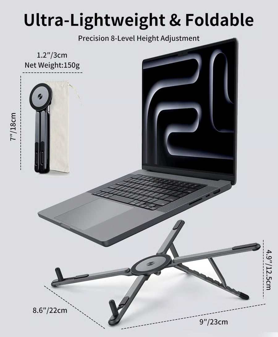 The Ultimate 3-in-1 Magnetic Adjustable Stand