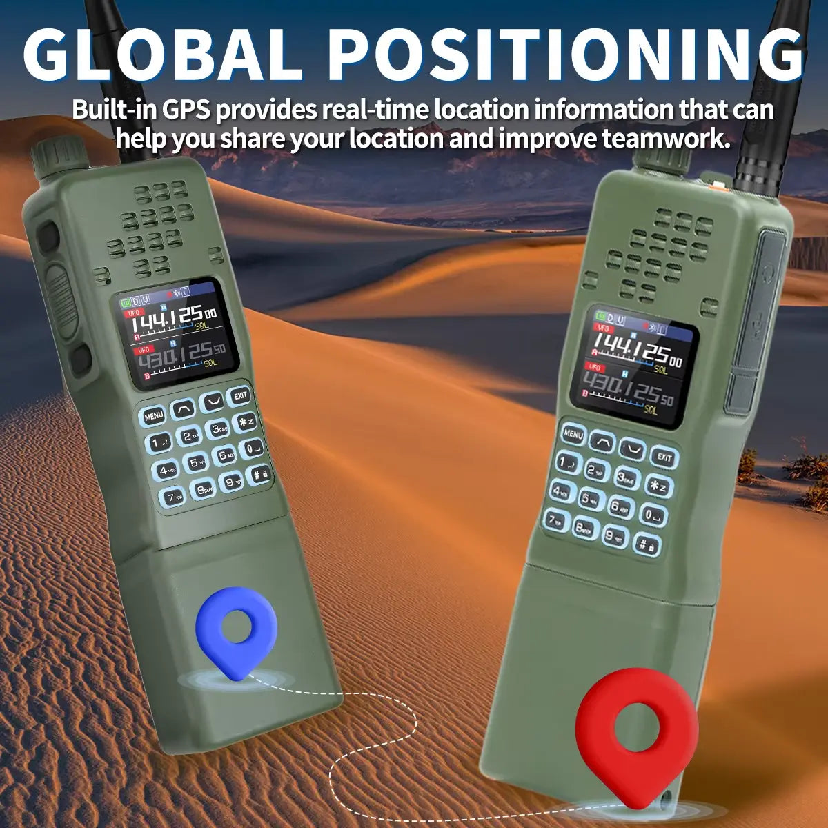 📡AR-152 PRO 10W Tactical Walkie Talkie for Camping, Hiking, Hunting & Outdoor Adventures