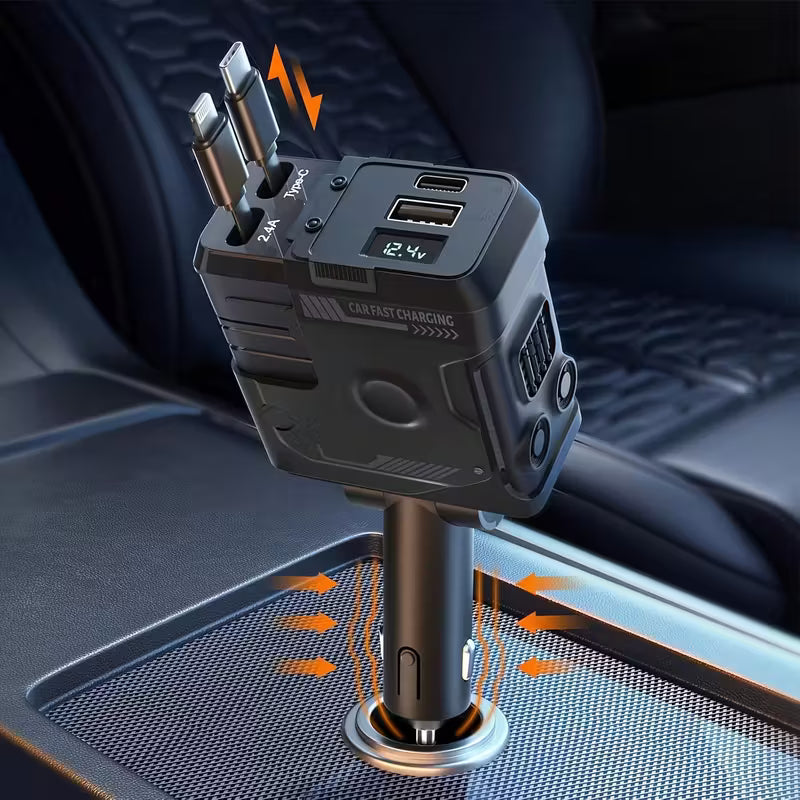 Mecha 66W Fast Charging Car Charger