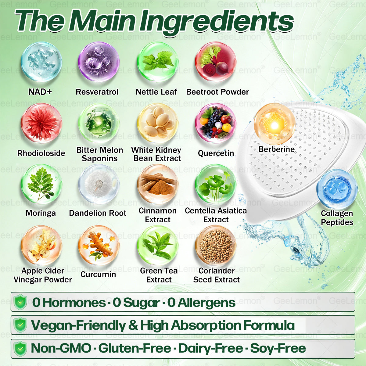 ⭐𝐆𝐞𝐞𝐋𝐞𝐦𝐨𝐧® 𝐌𝐨𝐫𝐢𝗻𝗴𝗮 · 𝐁𝐞𝐫𝐛𝗲𝗿𝗶𝗻𝗲 × 𝗡𝗔𝗗+ 𝟏𝟎 𝐢𝐧 𝟏 𝐀𝐝𝐯𝐚𝐧𝐜𝐞𝐝 𝗡𝗮𝗻𝗼 𝗠𝗶𝗰𝗿𝗼𝗻𝐞𝐞𝐝𝐥𝐞 𝐏𝐚𝐭𝗰𝗵👩‍⚕️👩‍⚕️(Just once a day, visible changes in 7 days) ✅ For obesity, loose skin, diabetes, and more.