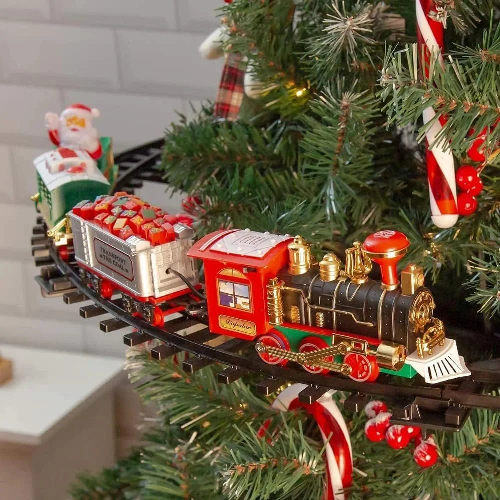 Christmas Tree Suspension Track Electric Train Kit