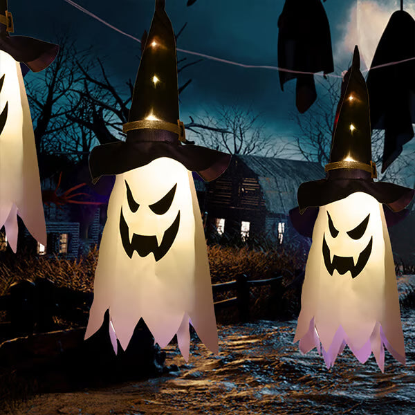 LED Gypsophila Ghost Festival Decoration ( 5pcs/Set)