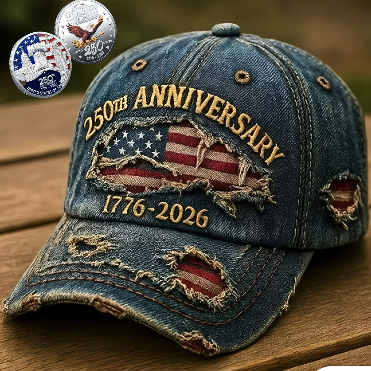 🎉 New Year Sale 50% OFF🎉 US 250th Anniversary Retro Cowboy Cap