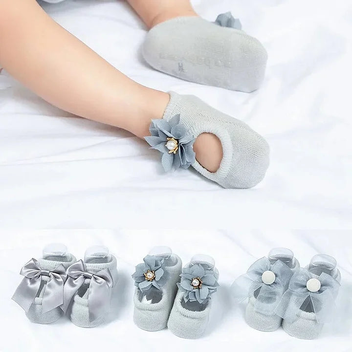 👼Cute & Comfortable Baby Ballet Socks