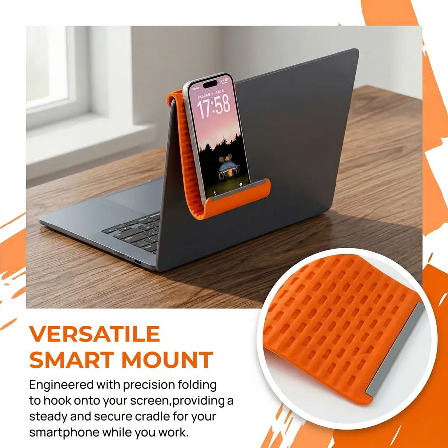 Flexible Silicone Phone Holder Stand – Bendable, Rollable & Foldable
