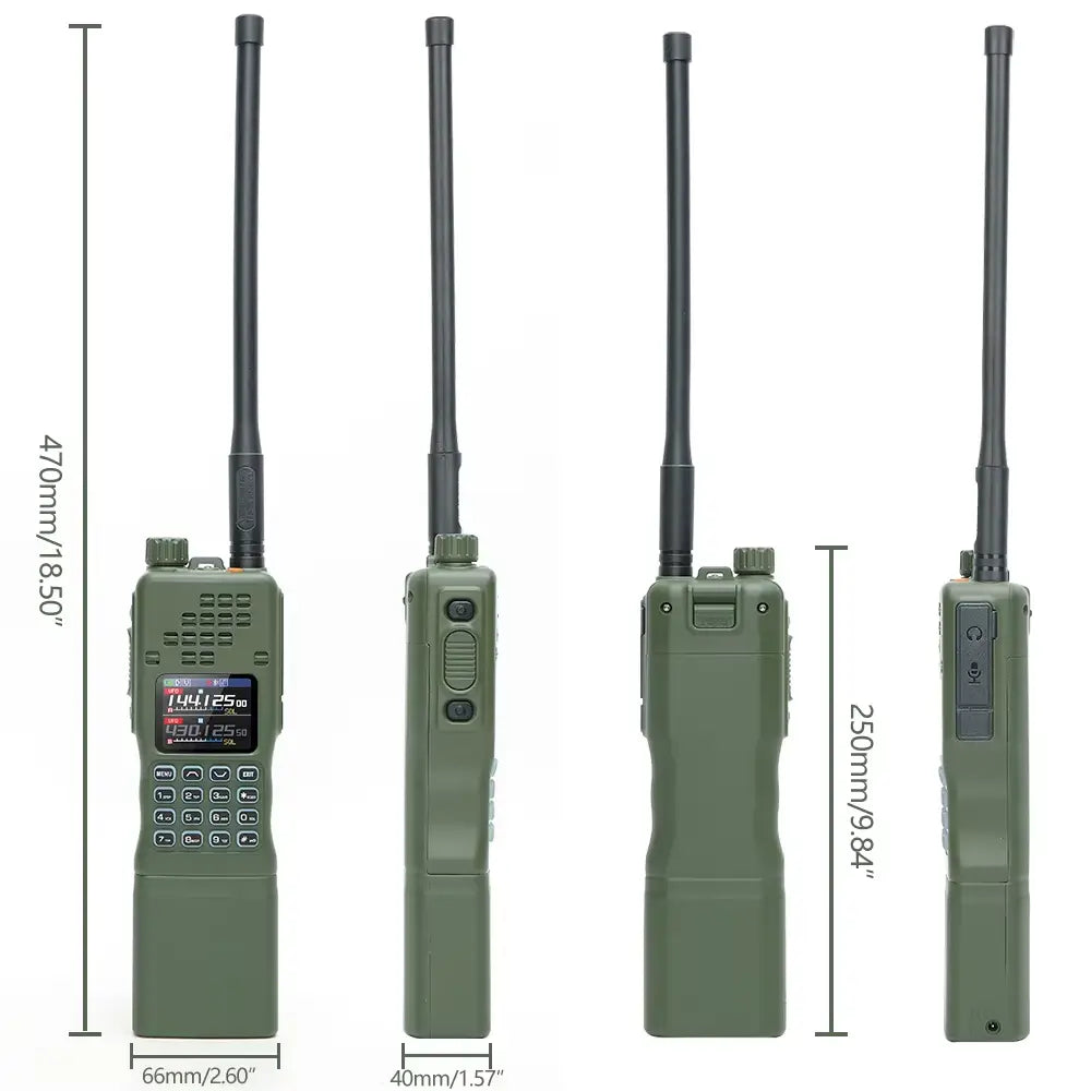 📡AR-152 PRO 10W Tactical Walkie Talkie for Camping, Hiking, Hunting & Outdoor Adventures
