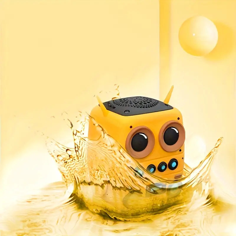 Mini Owl Bluetooth Speaker – Strong Bass & FM Radio Function