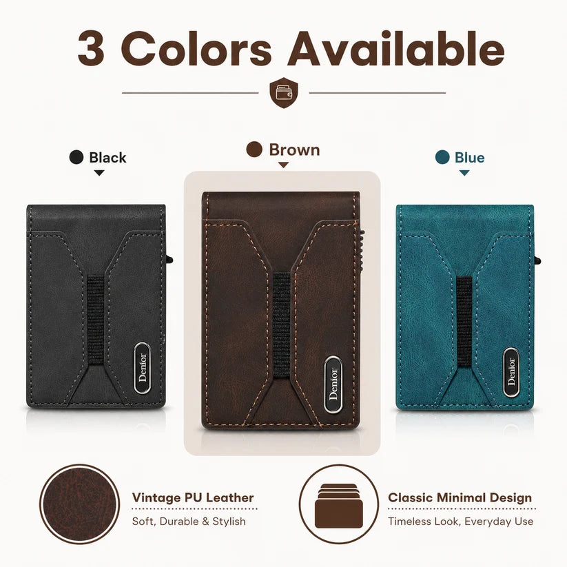 🔥2027 New Men’s Pop-Up Wallet – Magnetic Closure & Quick Card Access💳
