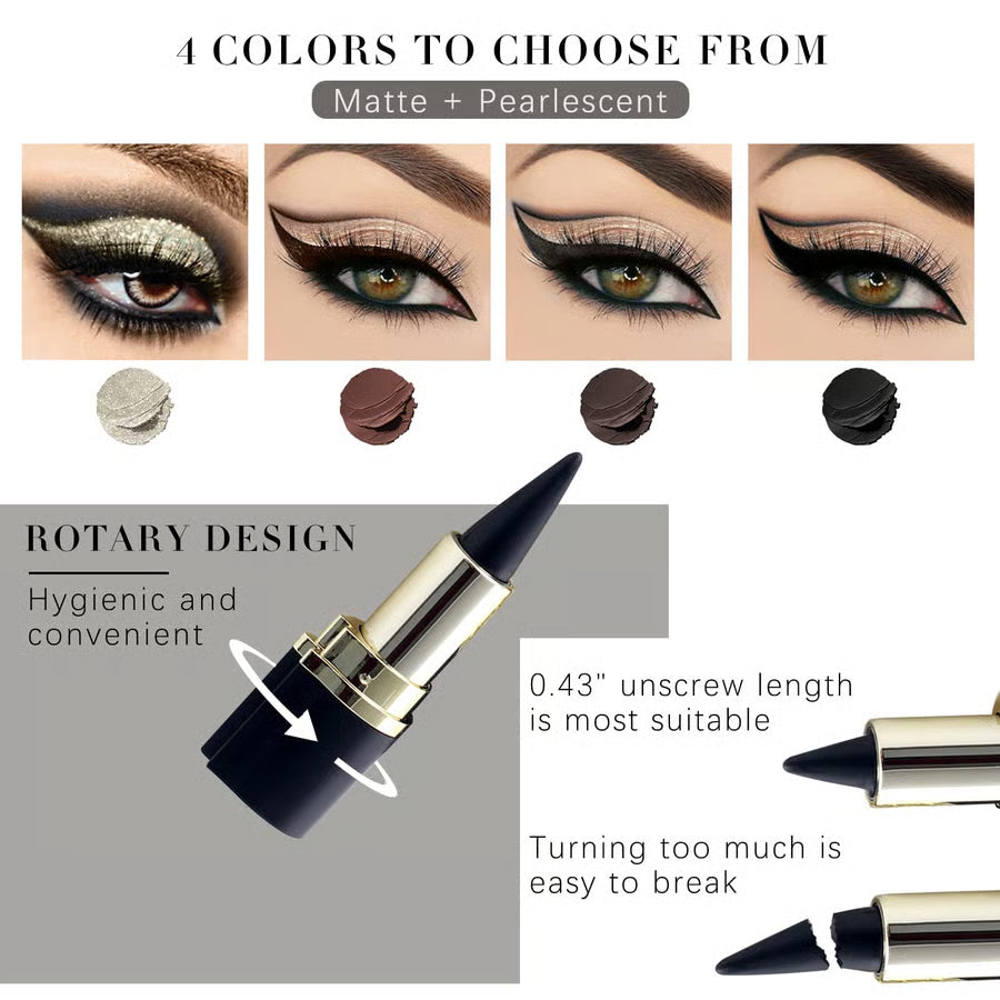 Smudge-Proof Waterproof Gel Eyeliner Pen