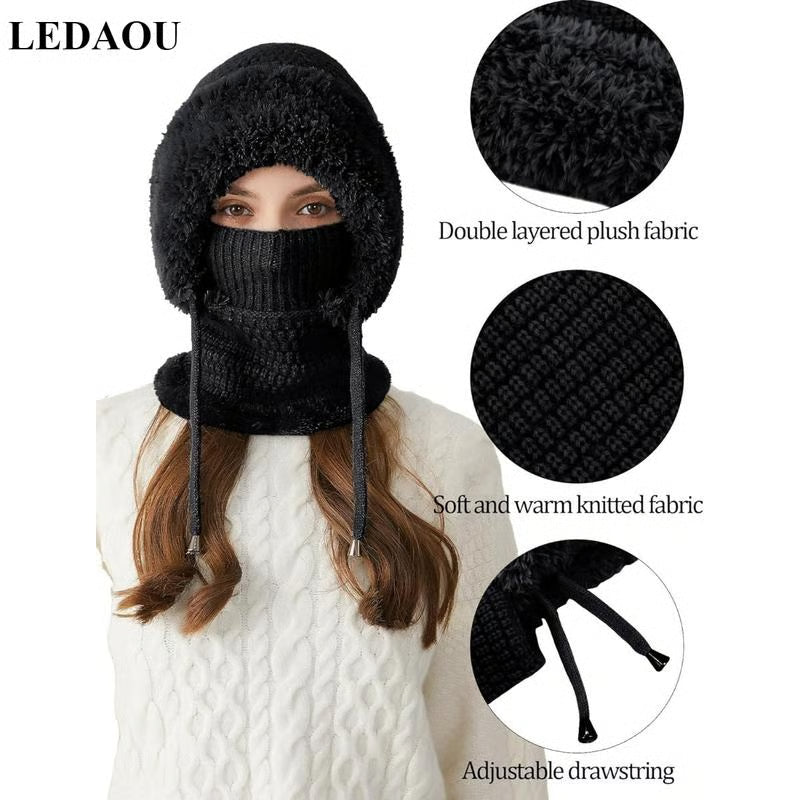 3-in-1 Beanie Hat for Women – Warm, Stylish & Versatile
