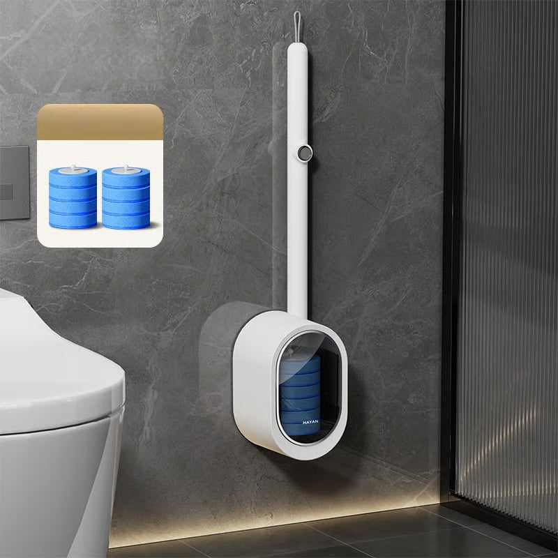 🧼Upgrade Your Toilet Cleaning – Disposable System with 32 Refills