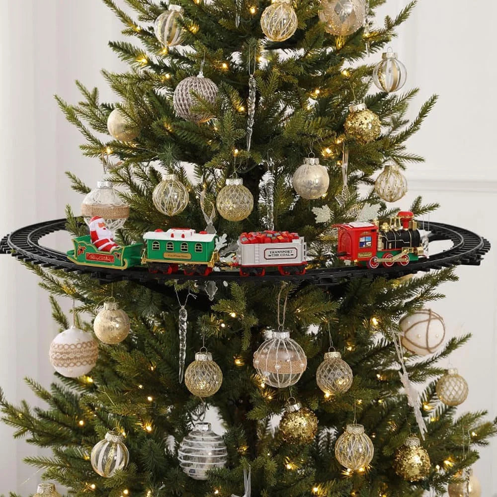 Christmas Tree Suspension Track Electric Train Kit