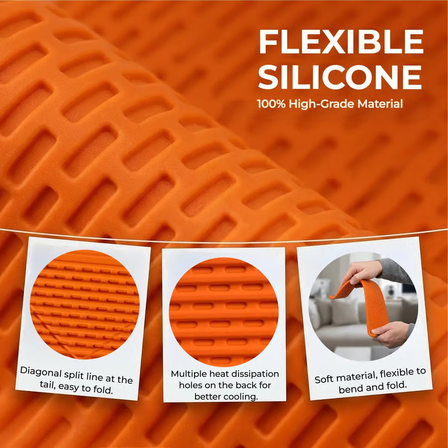 Flexible Silicone Phone Holder Stand – Bendable, Rollable & Foldable