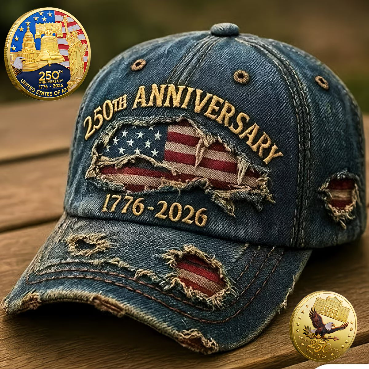 🎉 New Year Sale 50% OFF🎉 US 250th Anniversary Retro Cowboy Cap