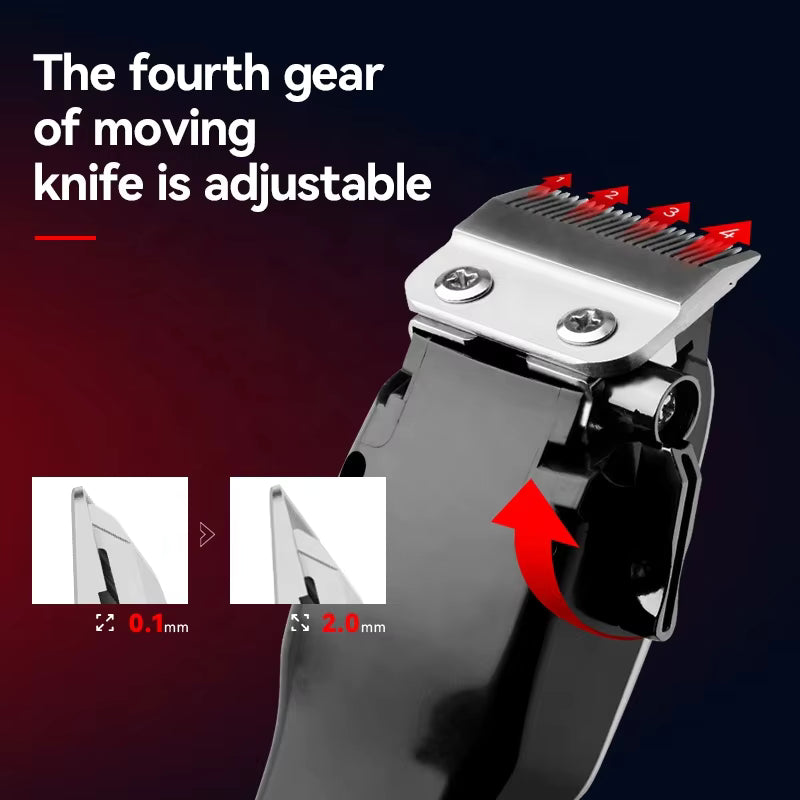 Kemei KM-PG809A Led Usb Adjustable Professional Hair Cutting Machine