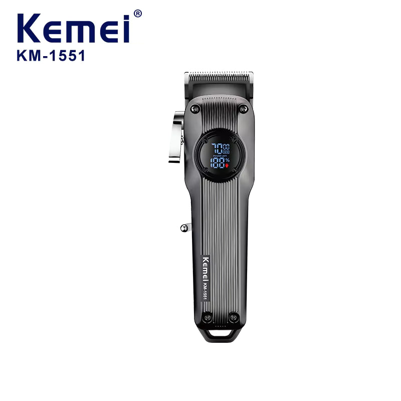 Kemei KM-1551 Professional Hair Clipper High Speed Use Adjustable Cutter Head