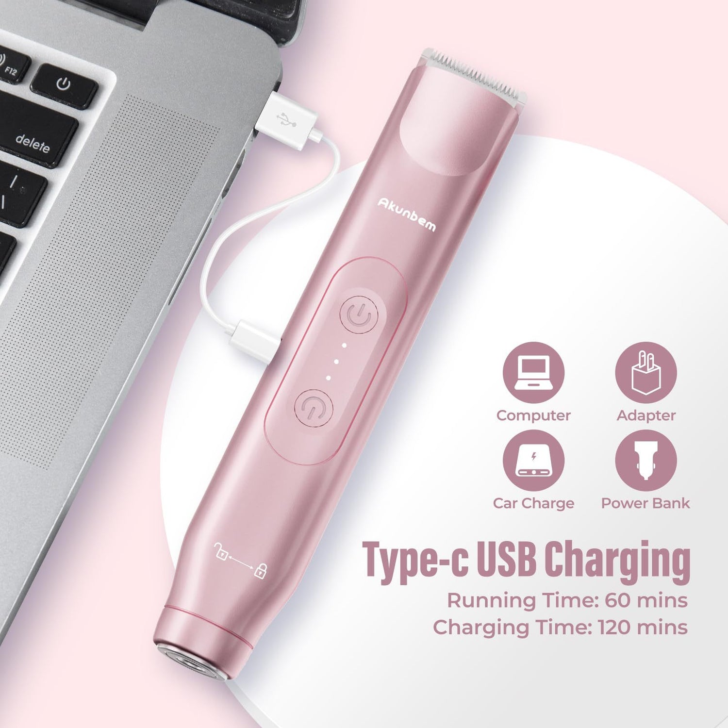 2-in-1 Women’s Shaver & Bikini Trimmer – Silky Smooth Skin Made Easy