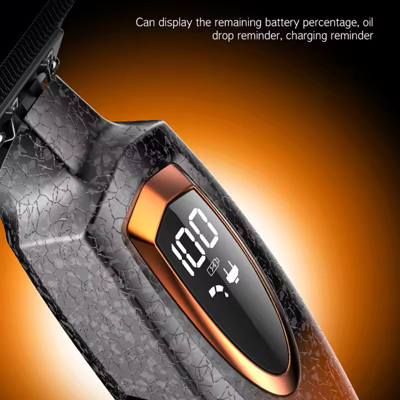 Kemei KM-1687 Electric Hair Cutting Machine Rechargeable Wireless Hair Clipper
