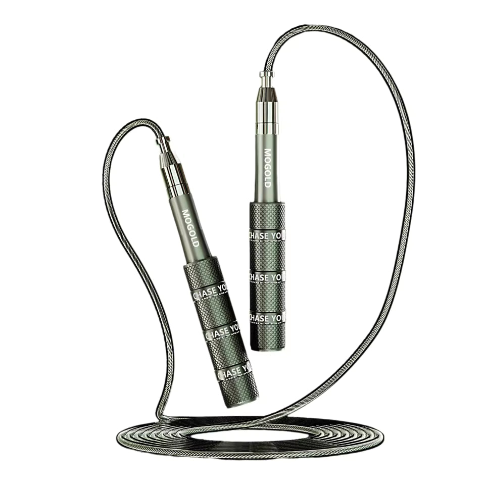 Adjustable Speed Jump Rope - 360° Ball Bearings & PVC Steel Cable