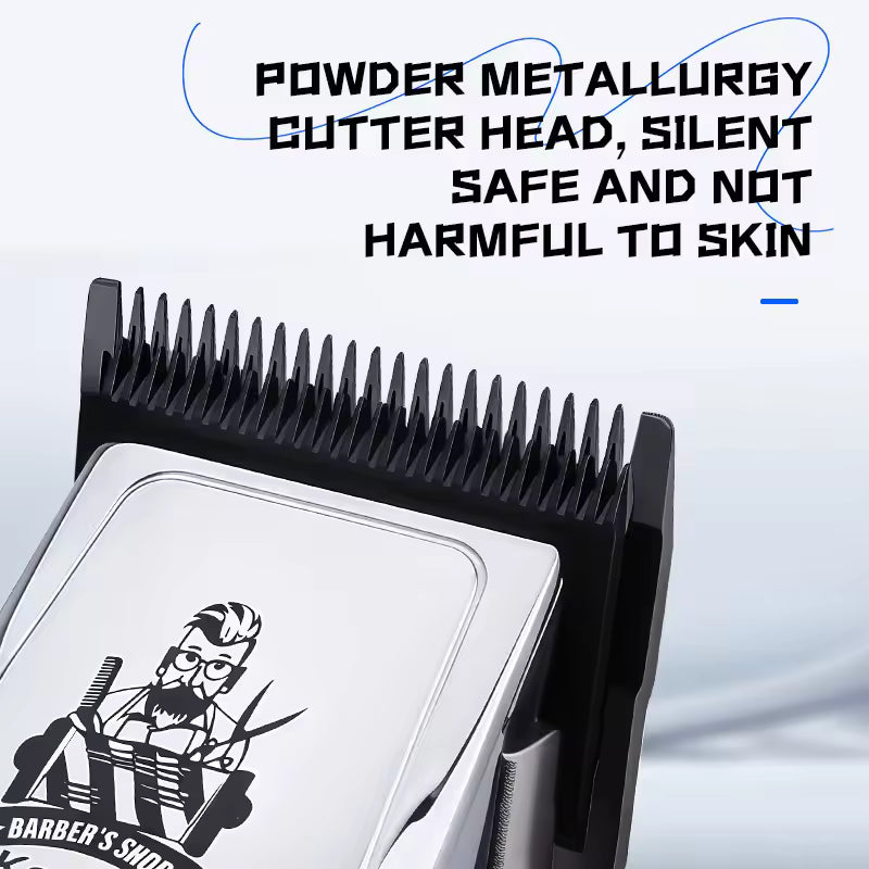 Kemei KM-1770 Electric Hair Clipper Man Professional Rechargeable Wireless Hair Cutting Machine Alloy Body Hair Trimmer Home Shaver