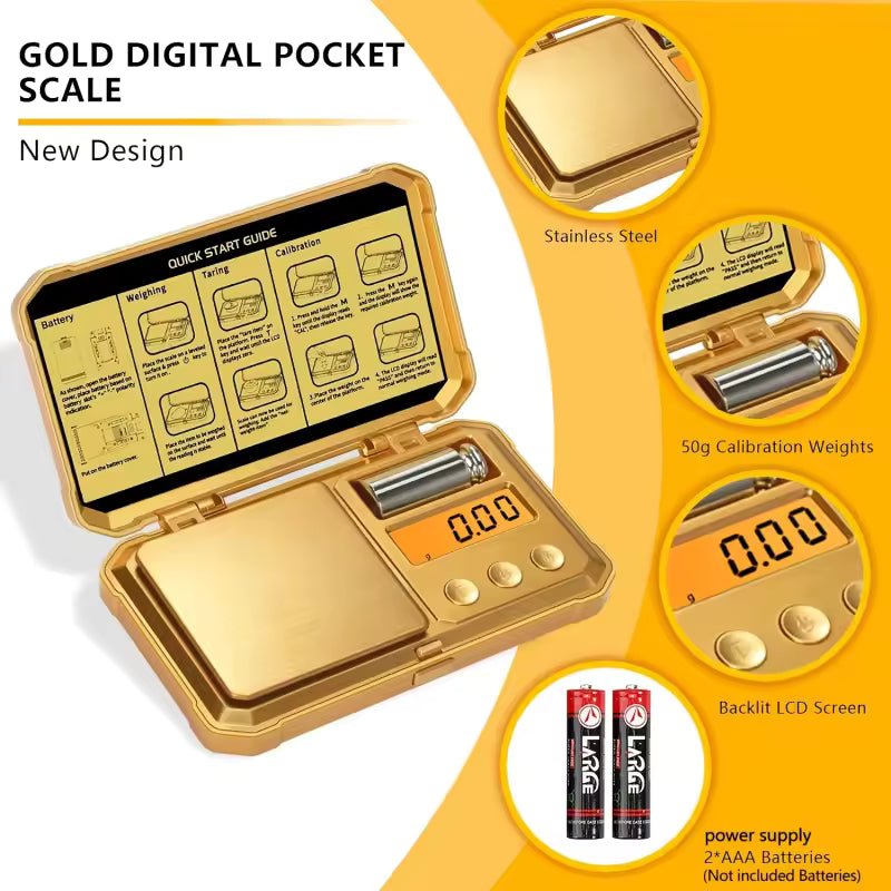 High-precision Digital Pocket Scale