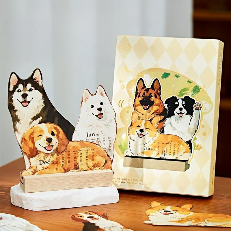 2026 Illustrated Pet Calendar – Cute & Creative Designs