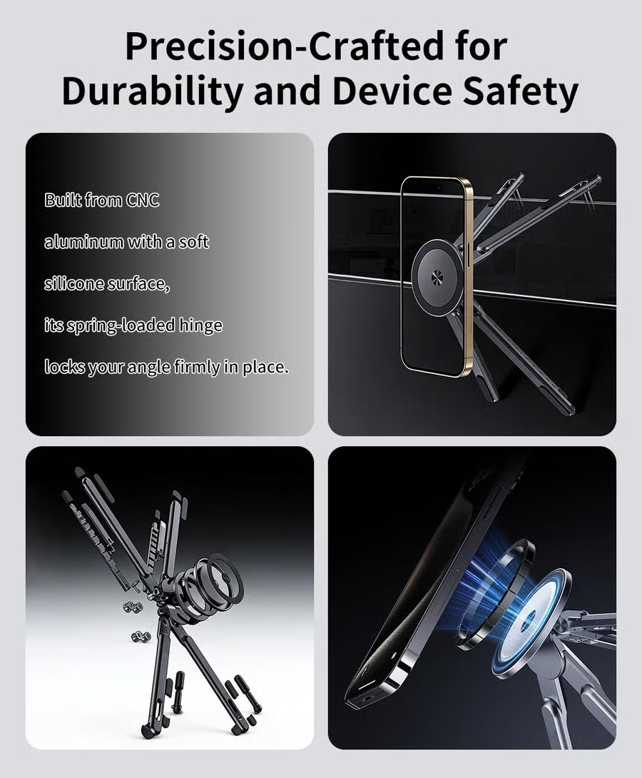 The Ultimate 3-in-1 Magnetic Adjustable Stand