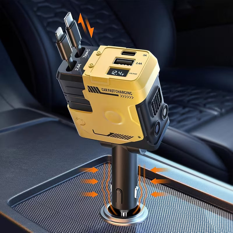 Mecha 66W Fast Charging Car Charger