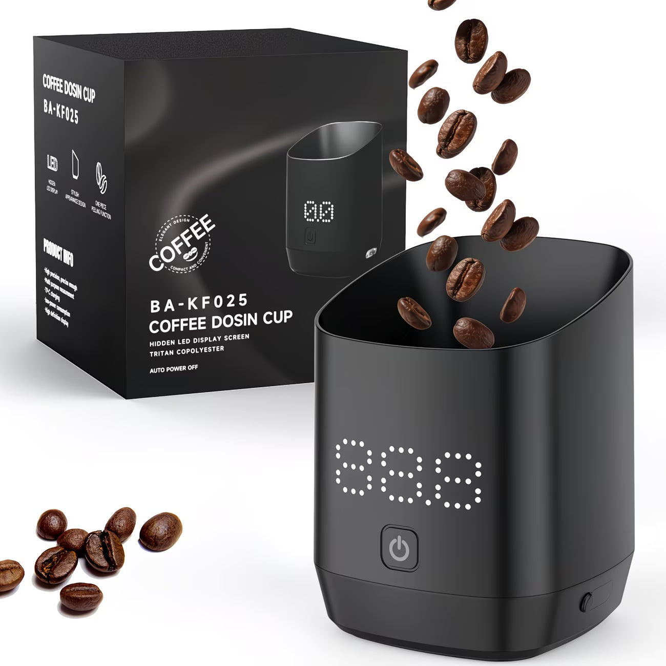 2-in-1 Portable Electric Coffee Bean Scale