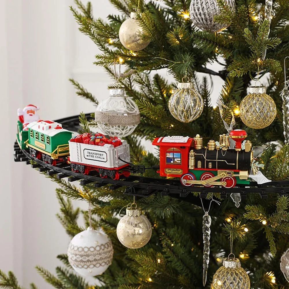 Christmas Tree Suspension Track Electric Train Kit