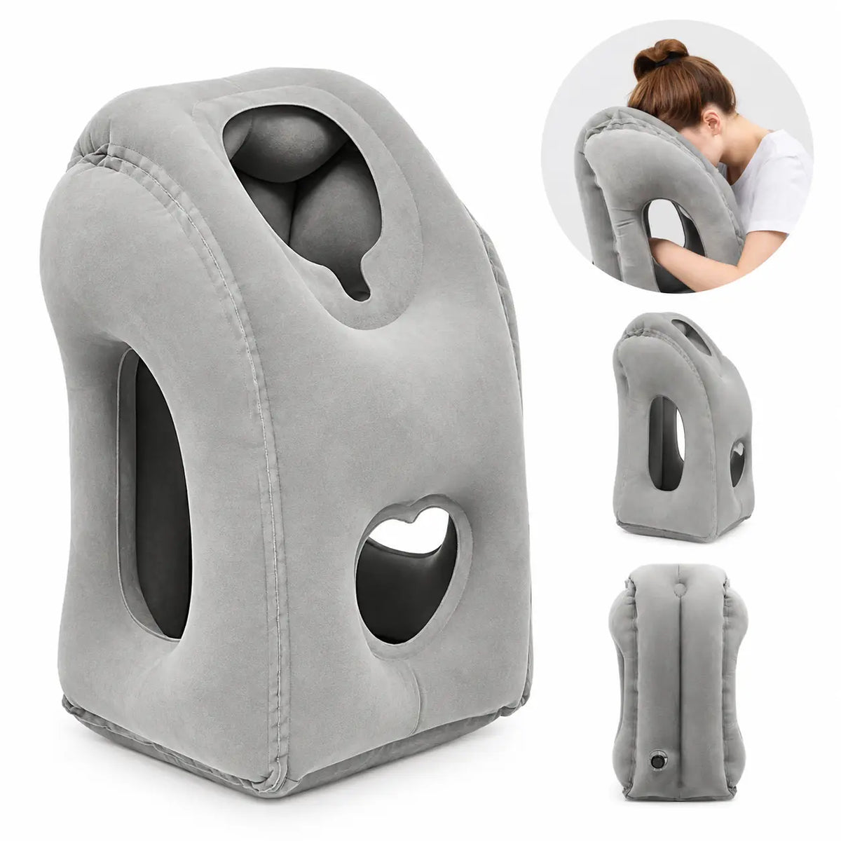 ✈️Portable Inflatable Travel Neck Pillow😴